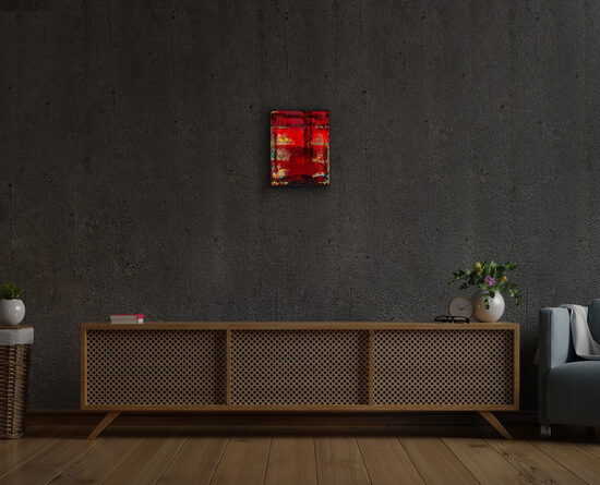 Vászonnyomat - 33x26 cm - Attika elfoglalása